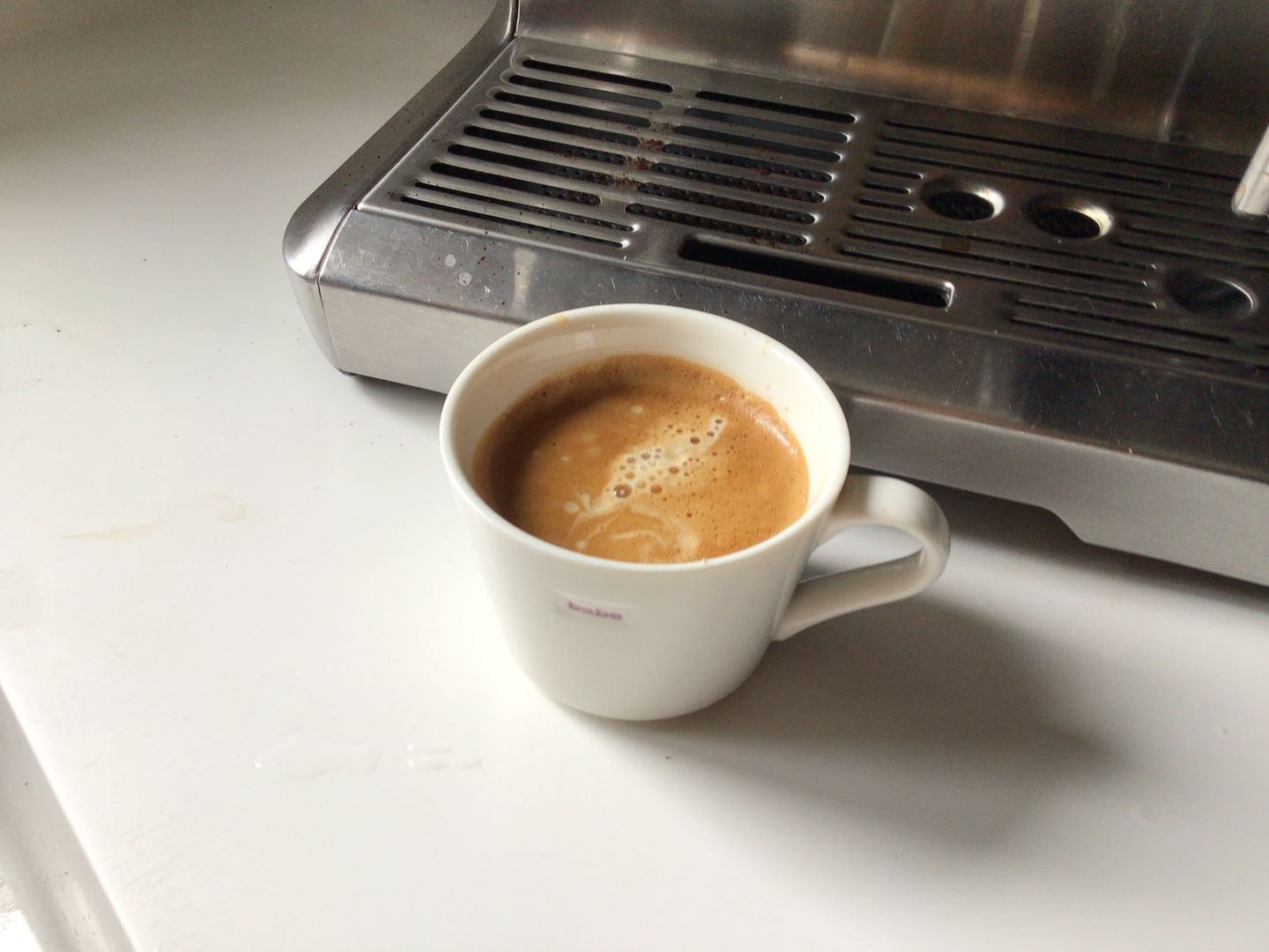 Customer photo review of Dark Roast Coffee, Strength 5 | Mambo Italiano