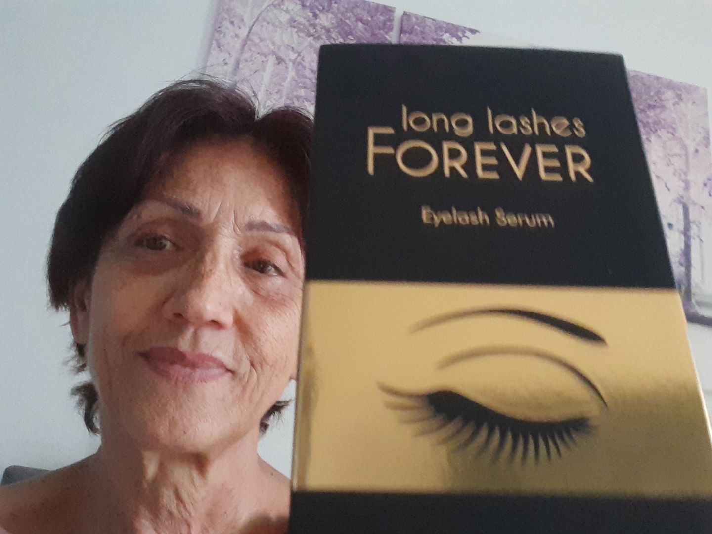 Customer photo review of Long Lashes FOREVER
