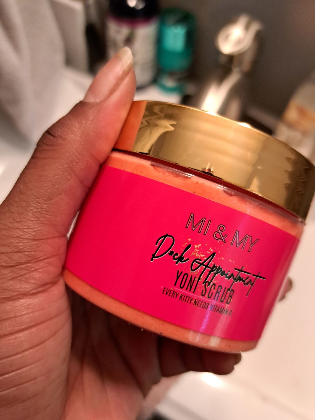Customer photo review of D Appointment Yoni Wash