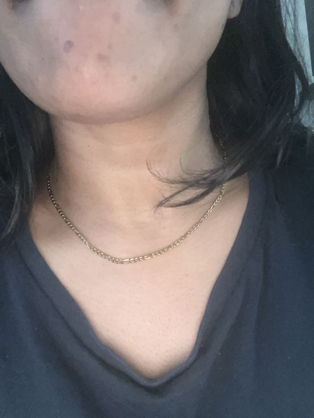 Customer photo review of Figaro chain 3mm