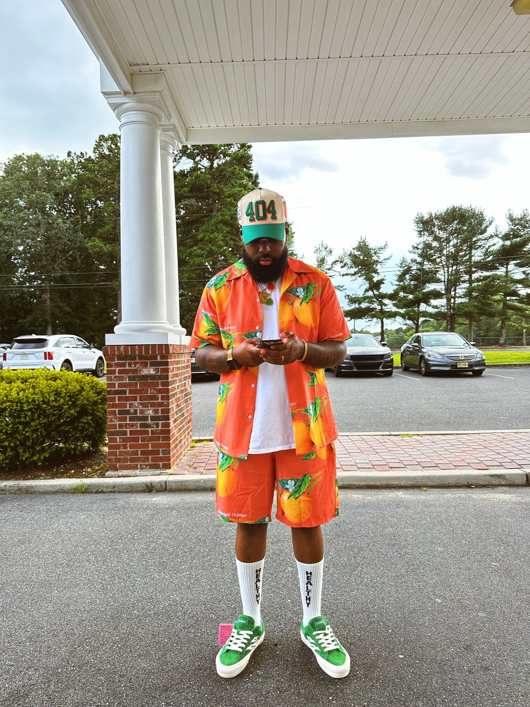 Customer photo review of 404 Signature Kelly Green Hat