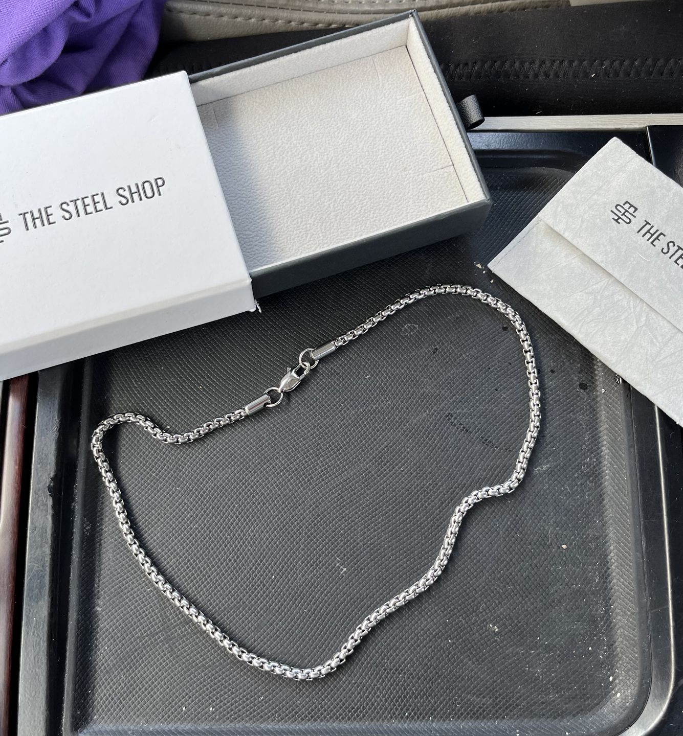 Customer photo review of 4mm Round Box Link Chain