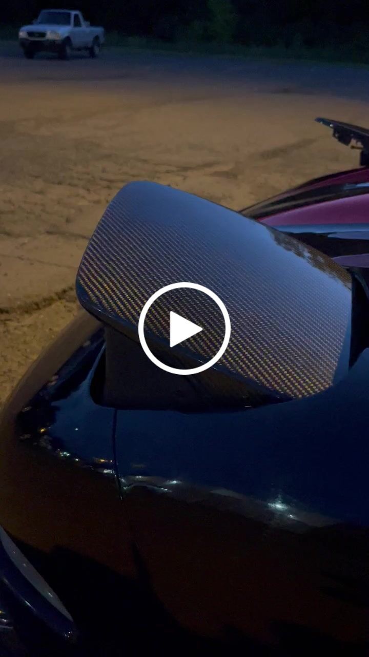 Customer video review of Chevrolet Corvette C5 Carbon Fiber Front Headlight Covers