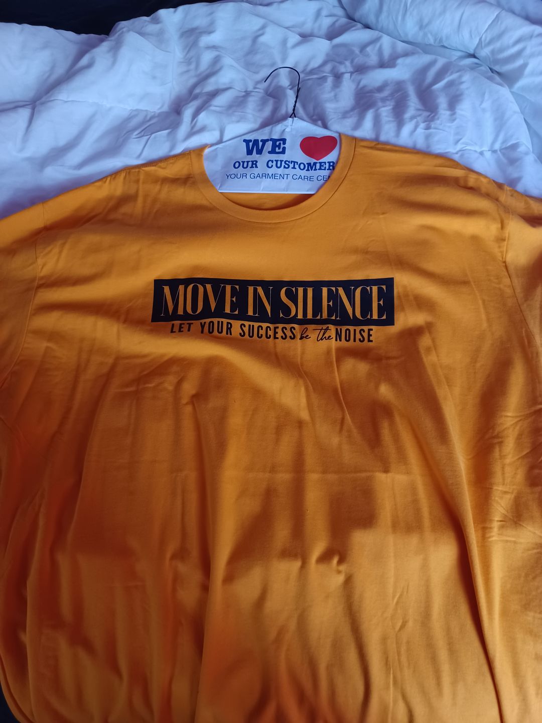 Customer photo review of Move In Silence