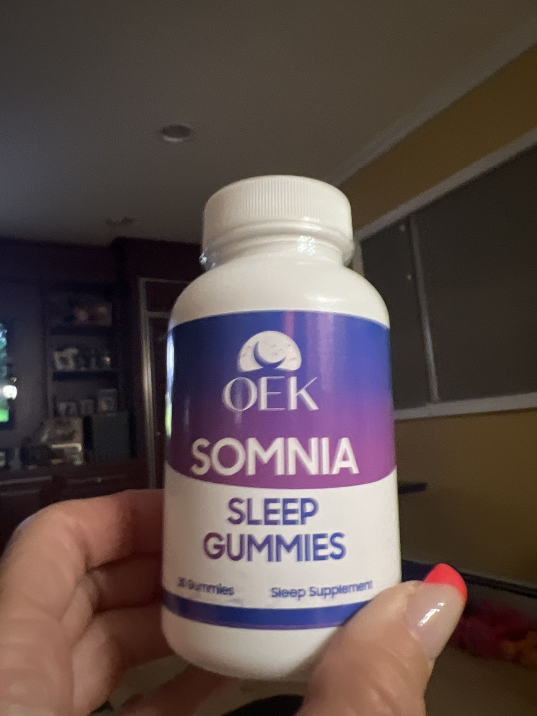 Customer photo review of Somnia Sleep Gummies