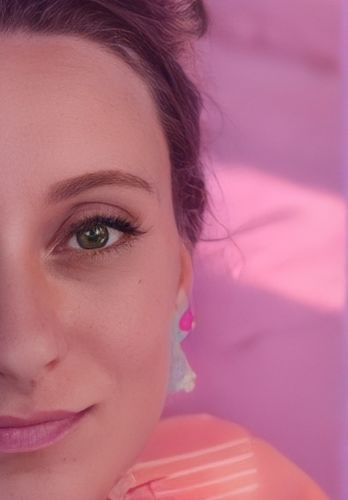 Customer photo review of Wimpernserum Plus