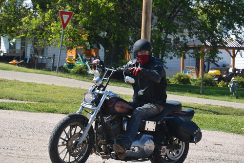 Customer photo review of D.O.T. DAYTONA SKULL CAP W/ INNER SHIELD- DULL BLACK