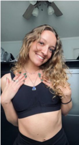 Customer photo review of Glammering® Premium Wireless Shaper Bra