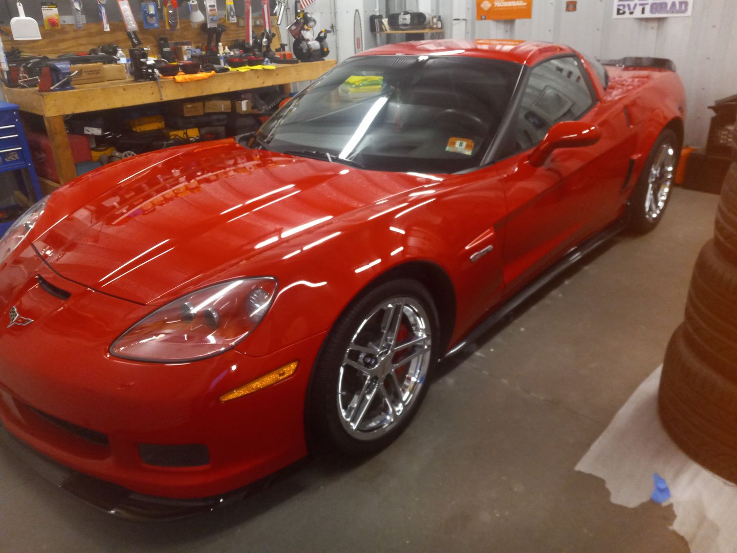 Customer photo review of Corvette C6 Grand Sport / Z06 / ZR1 Side Skirts Rocker Panels