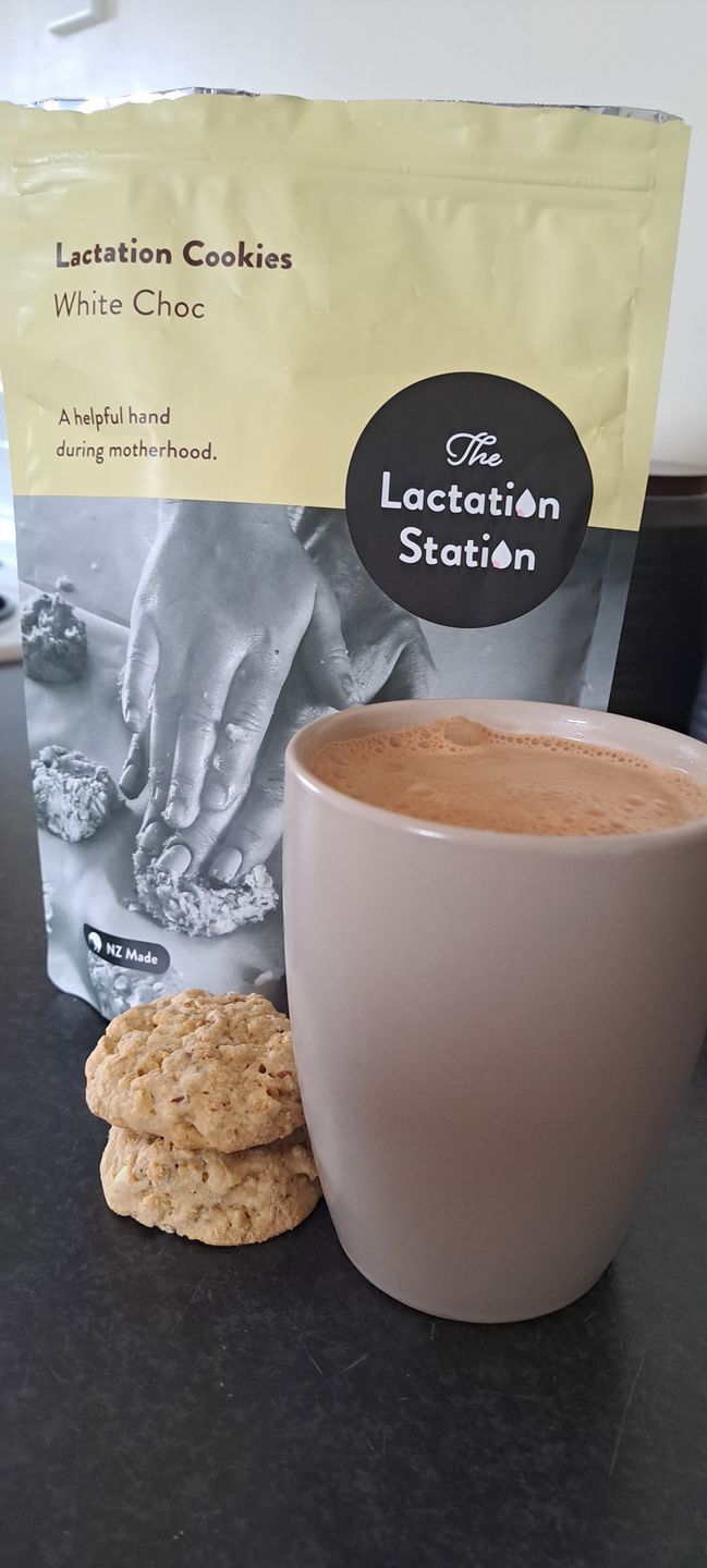 Customer photo review of White Choc Lactation Cookies