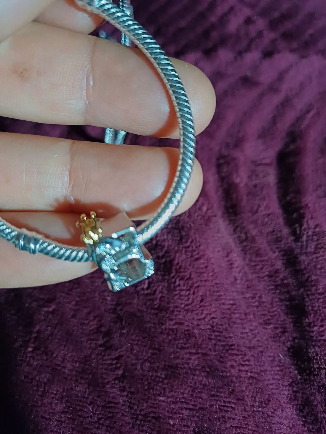 Customer photo review of Charm Letras del Alfabeto Elegantes