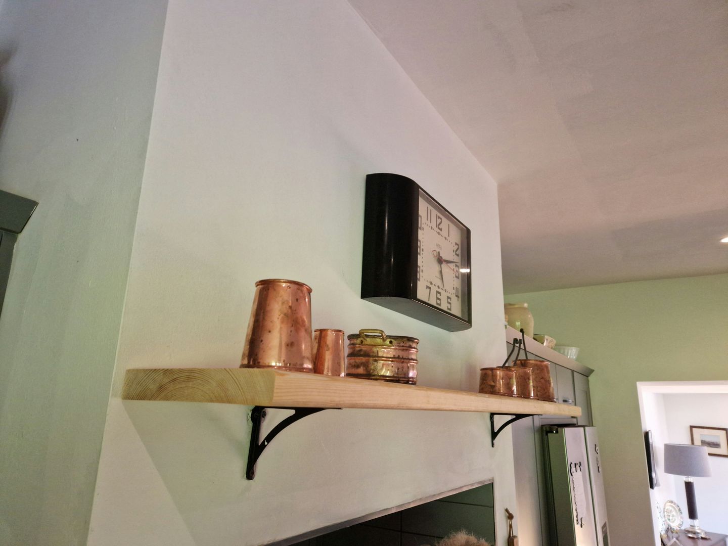 Customer photo review of 6 Inch Ironbridge Cast Iron Shelf Bracket