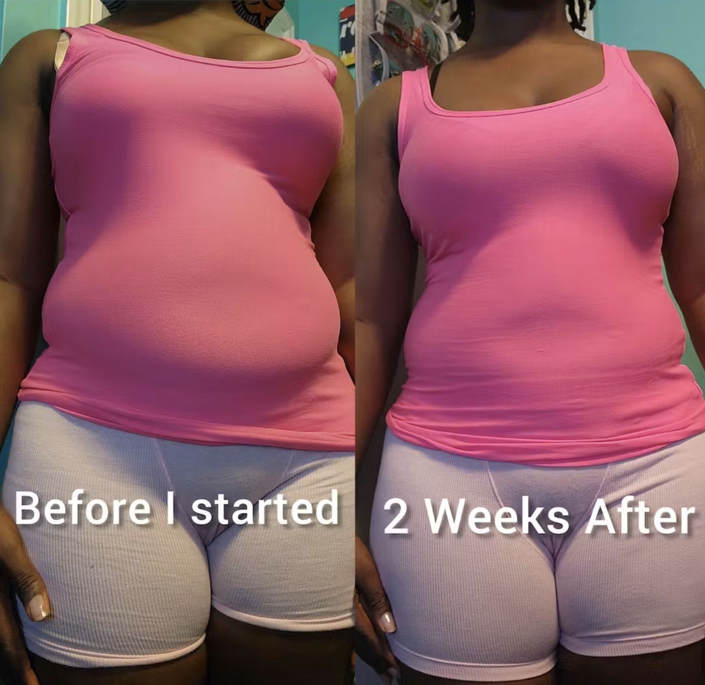 Customer photo review of 14 Day Detox Tea + FREE SHIPPING $110+