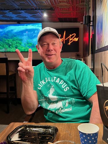 Customer photo review of Lickalotapus Cotton Tee