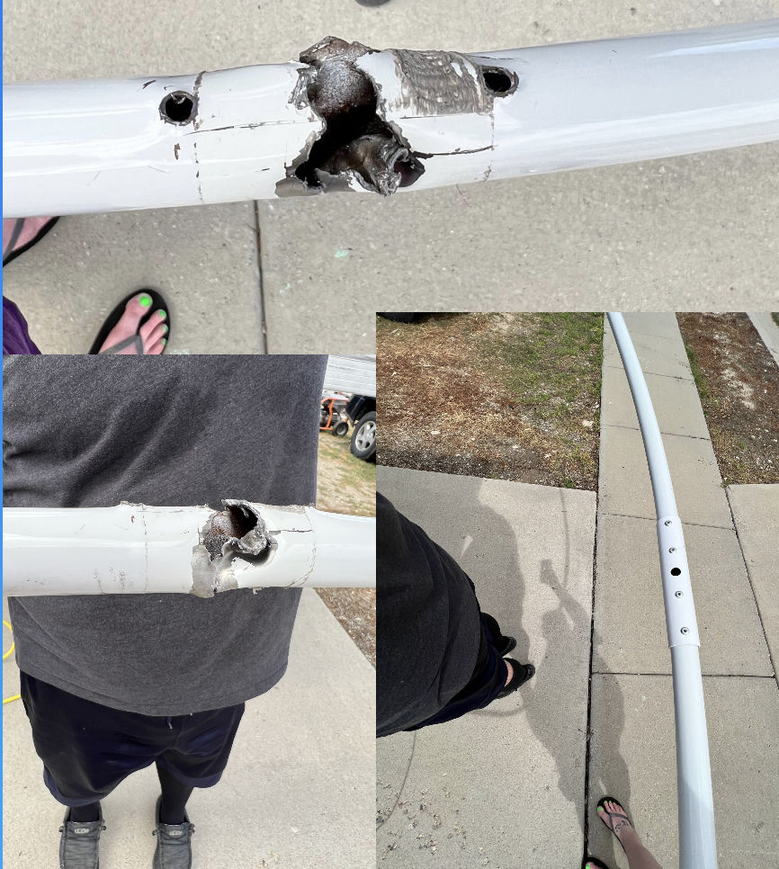 Customer photo review of Bed Bow Repair Kit