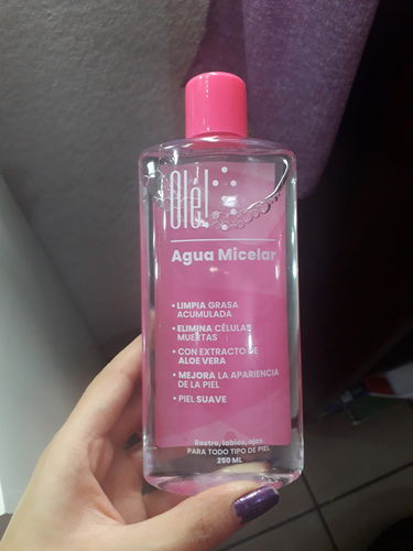 Customer photo review of Agua Micelar, 250 ml