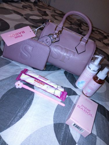Customer photo review of Borsa Bauletto Eloise (Personalizzabile)