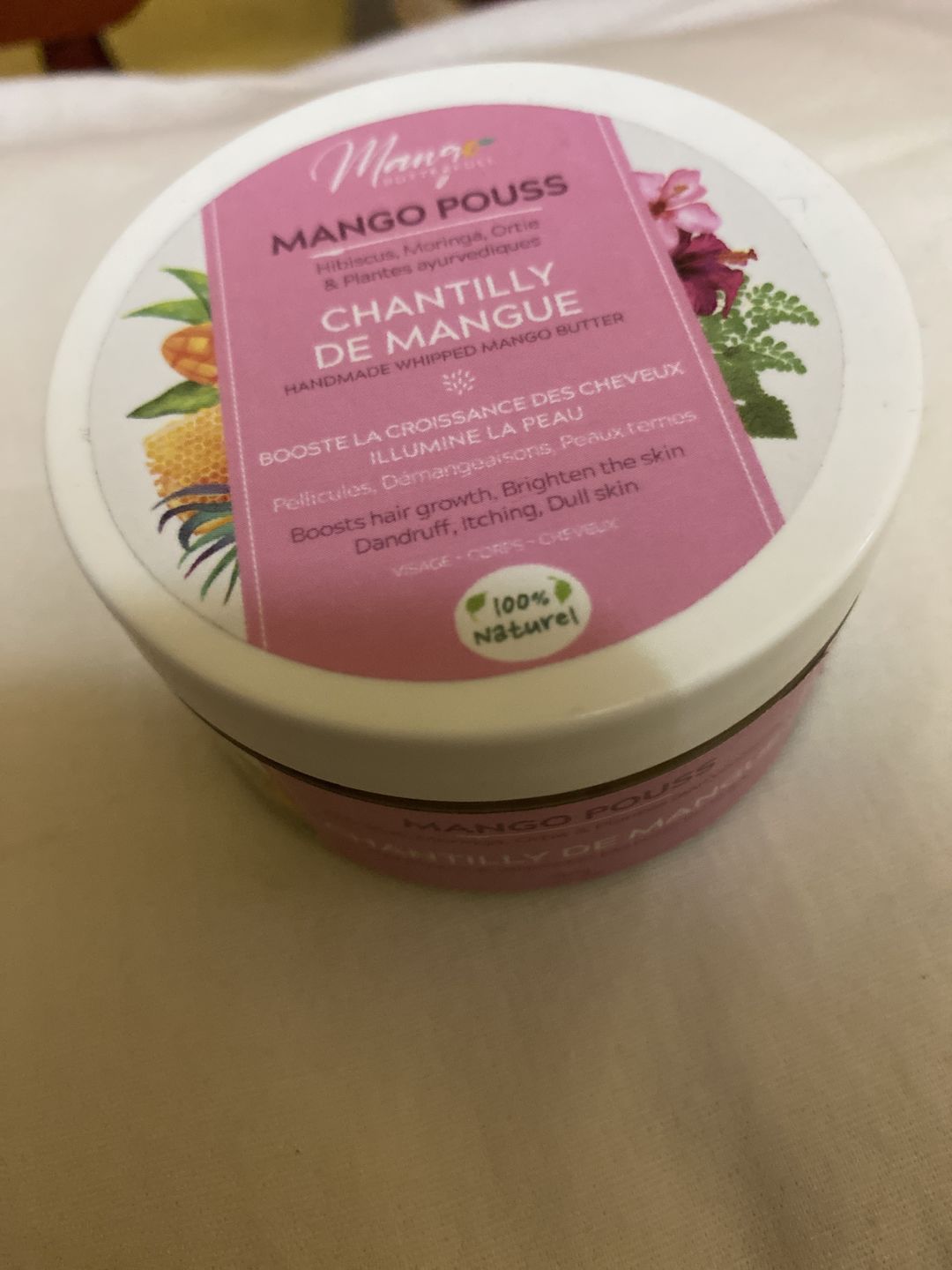 Customer photo review of Chantilly de Mangue POUSS