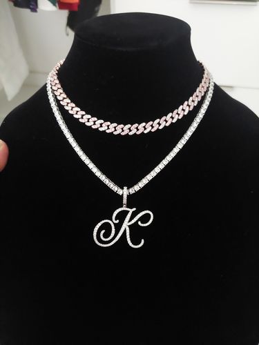 Customer photo review of KUTIE CUBAN NECKLACE