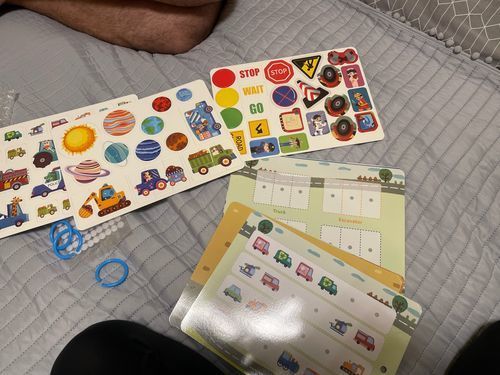 Customer photo review of Montessori Busy Book