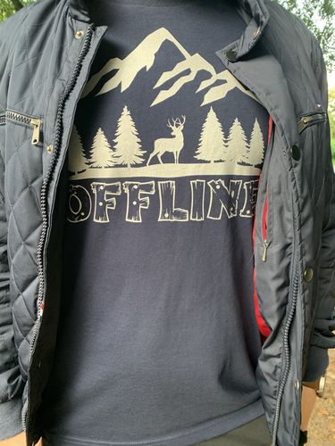 Customer photo review of OFFLINE MOUNTAIN  - Herren Premium Bio-Shirt