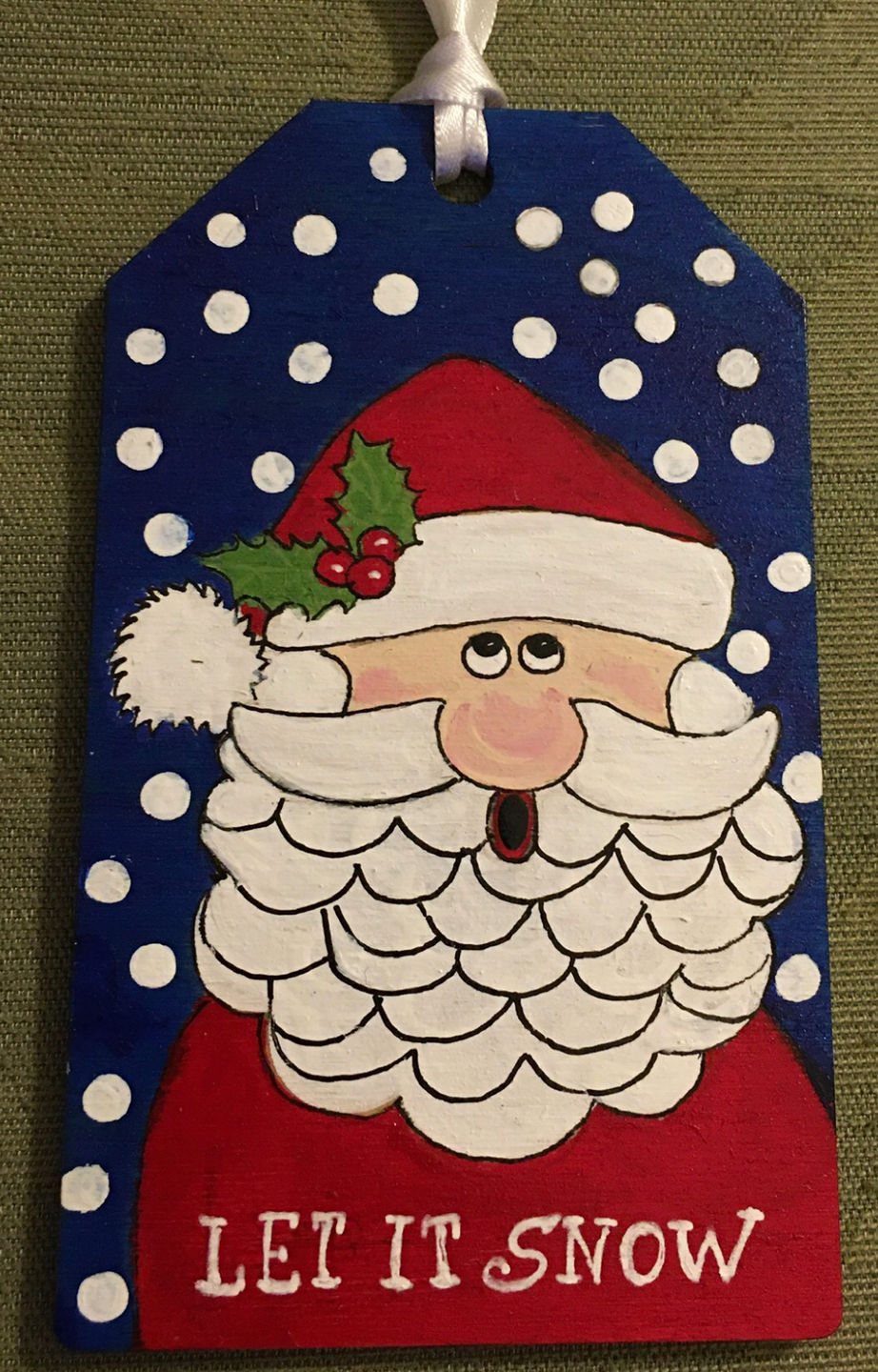 Customer photo review of Unfinished Wood Price Tag Product Tag Silhouette - Craft- up to 24" DIY