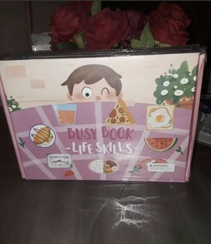 Customer photo review of Montessori Busy Book