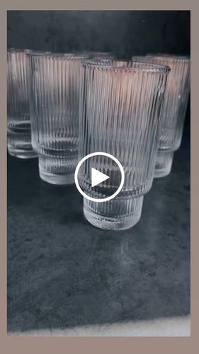 Customer video review of RIFFLE GLASS LONG | PARIS