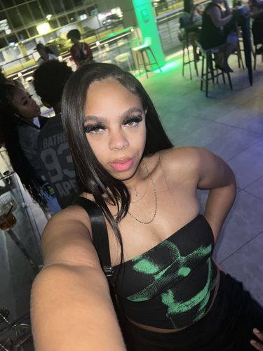 Customer photo review of Ribbed print tube top