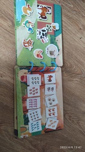 Customer photo review of Montessori Busy Book