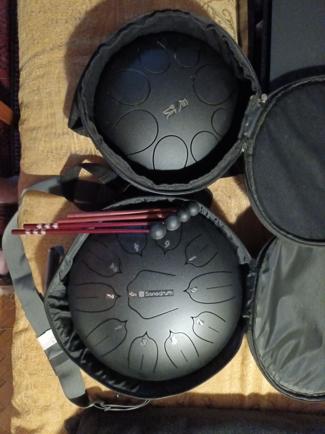 Customer photo review of (NEU) Sonodrum Zungentrommel - "Standard" - Handgefertigt - 30cm - 11 Zungen - C-Dur