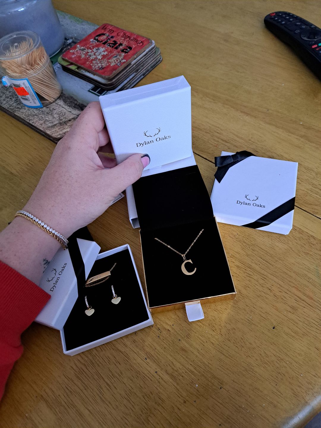 Customer photo review of Rope Chain Bracelet in Gold