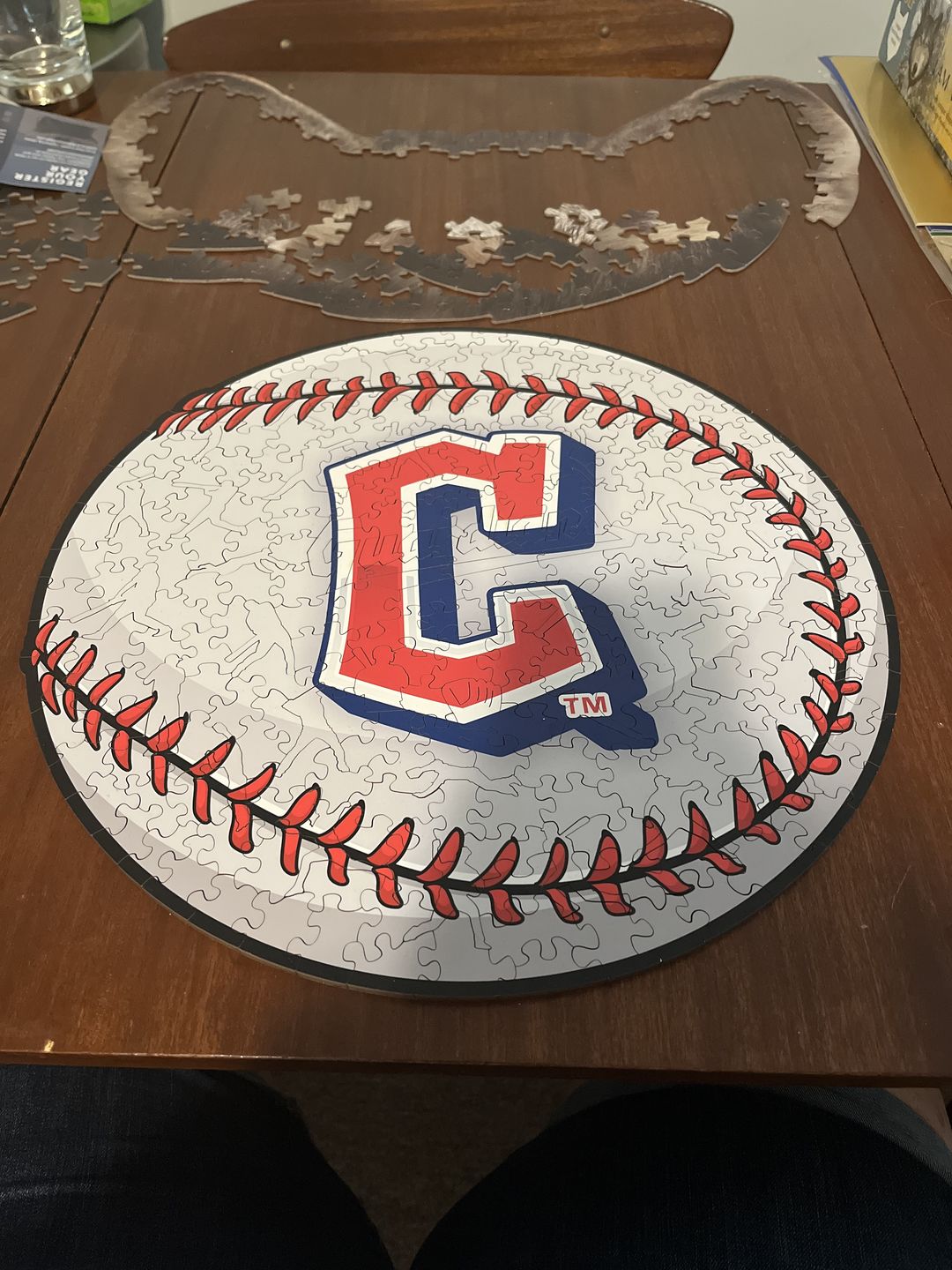 Customer photo review of Cleveland Guardians® - Official Wooden Puzzle
