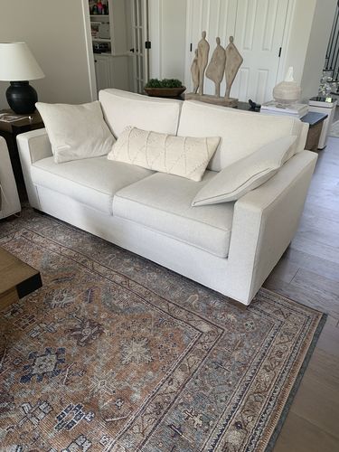 Customer photo review of Sansa Machine Washable Rug