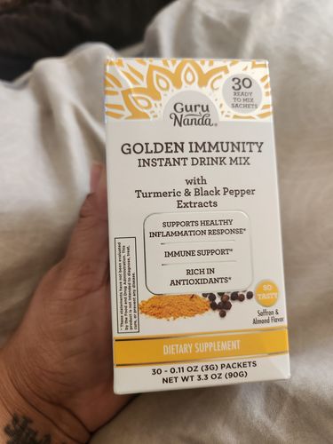 Customer photo review of Golden Immunity Instant Drink Mix