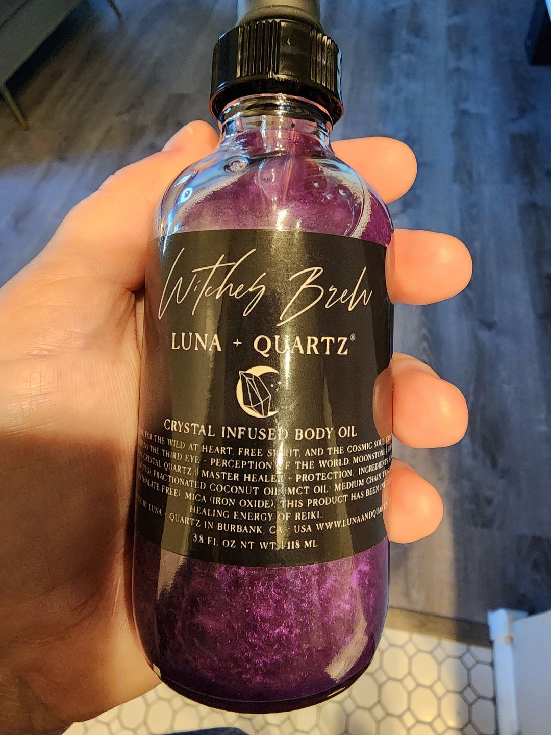 Customer photo review of Witches Brew Body Oil