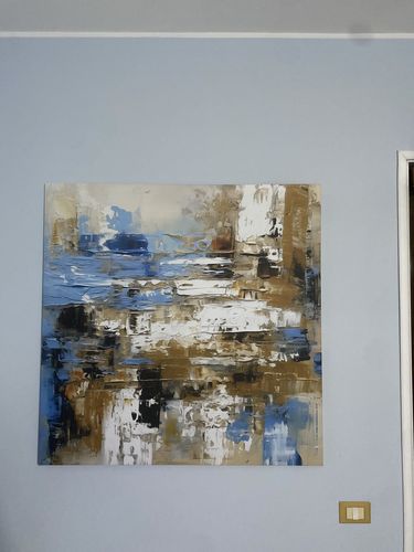 Customer photo review of Azzurro Astratto