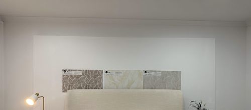 Customer photo review of Banana Leaf Palms | Sand Wallpaper