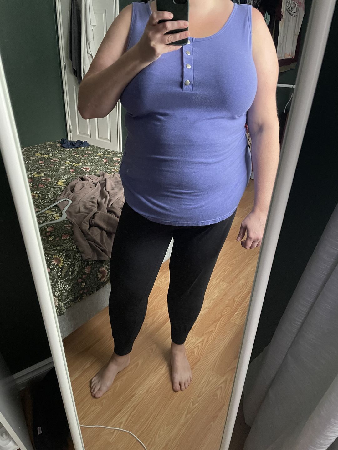 Customer photo review of *Freshly Baked* Henley Tank