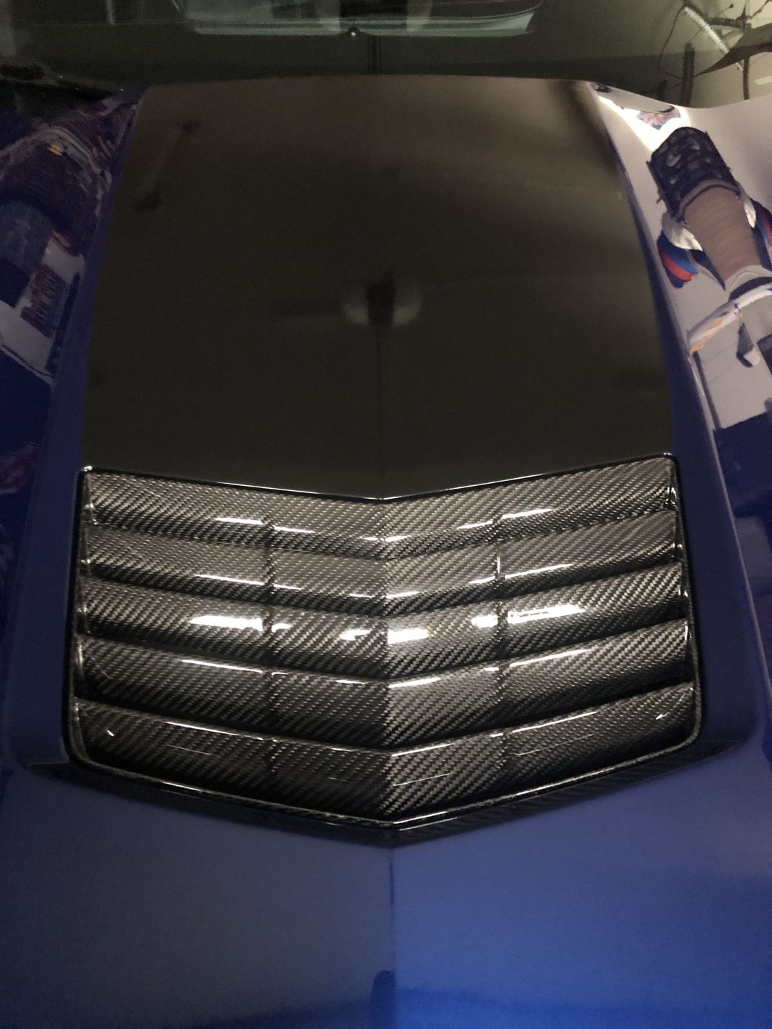 Customer photo review of Corvette C7 Stingray / Z51 / Grand Sport Carbon Fiber Hood Vent