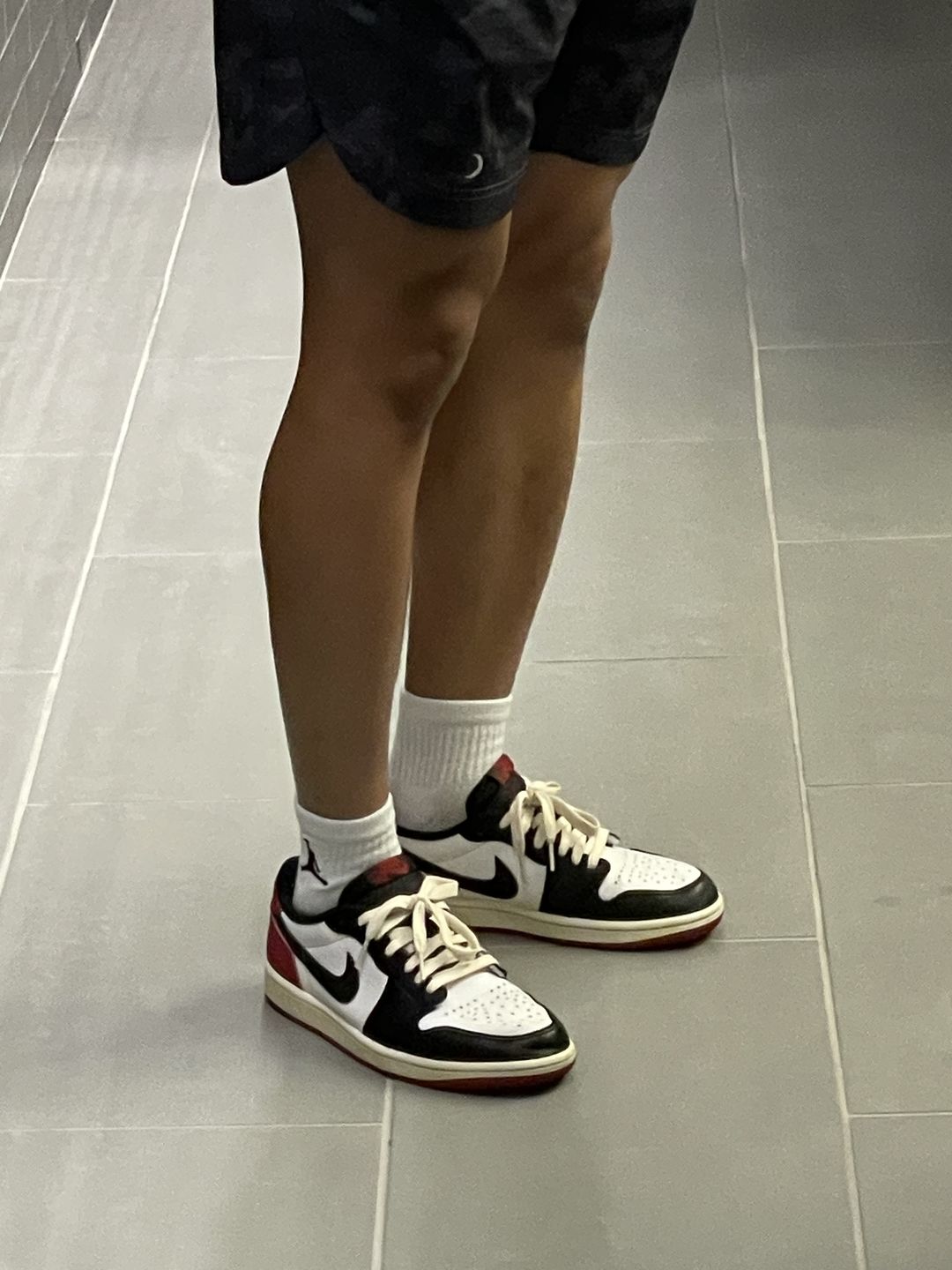 Customer photo review of Flat 100% Cotton Shoe Laces