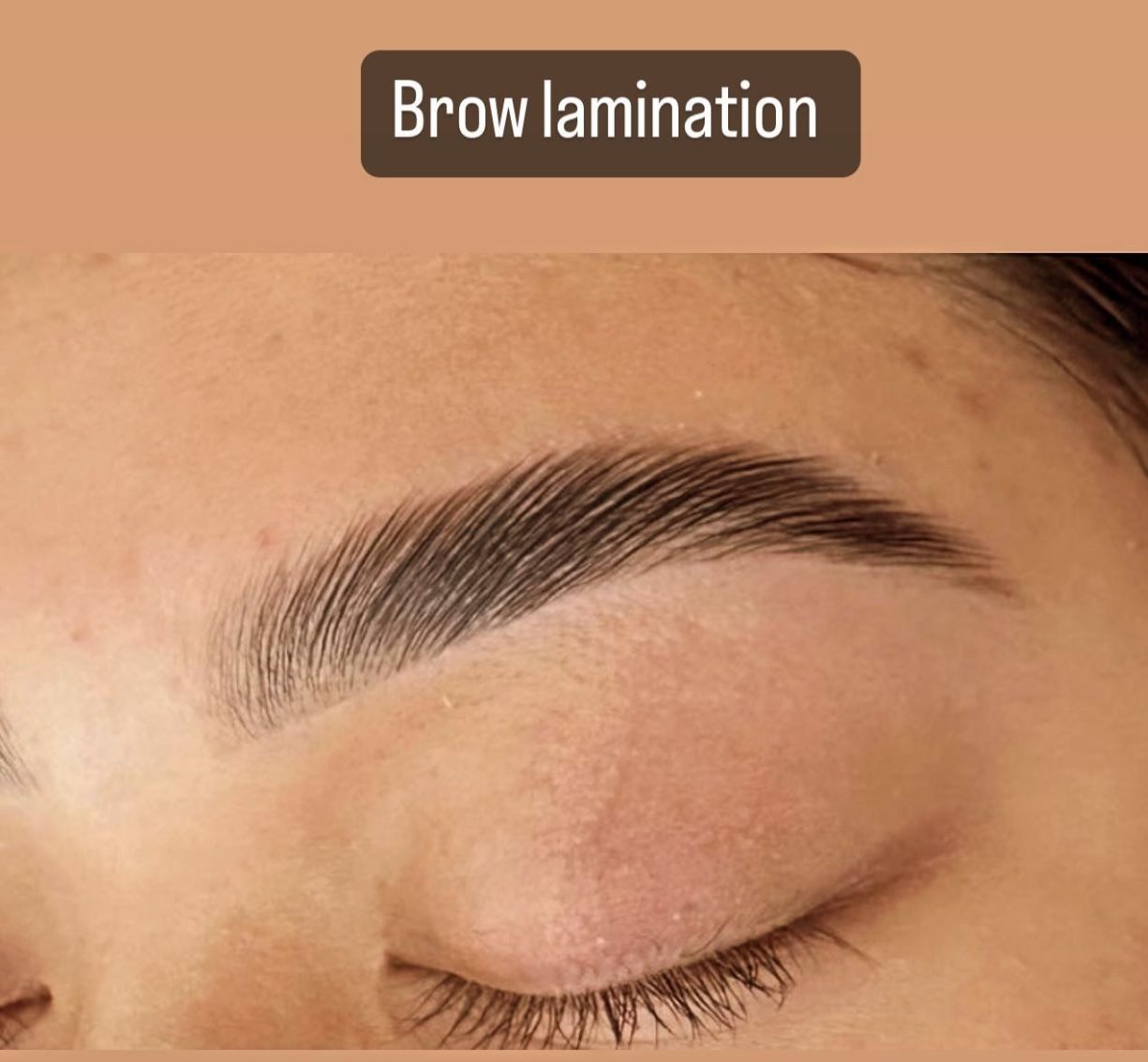 Customer photo review of LASH AND BROW LIFT 3 STEP SYSTEM