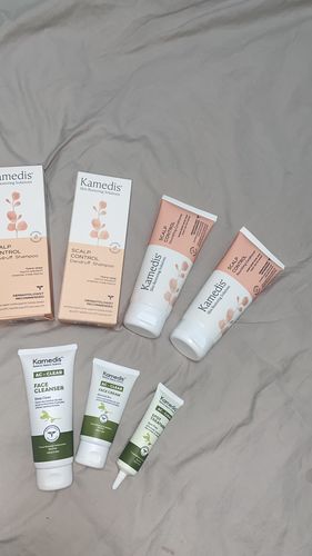 Customer photo review of ערכה כפולה לשיער: 2 שמפו טיפולי לקשקשים ו-2 מרכך | SCALP CONTROL