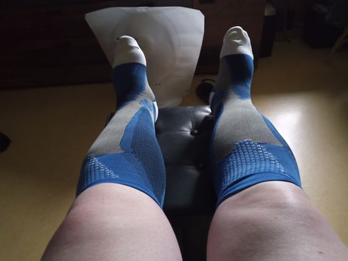 Customer photo review of Minasa Kompressionsstrümpfe für schmerzfreie Beine & Füße