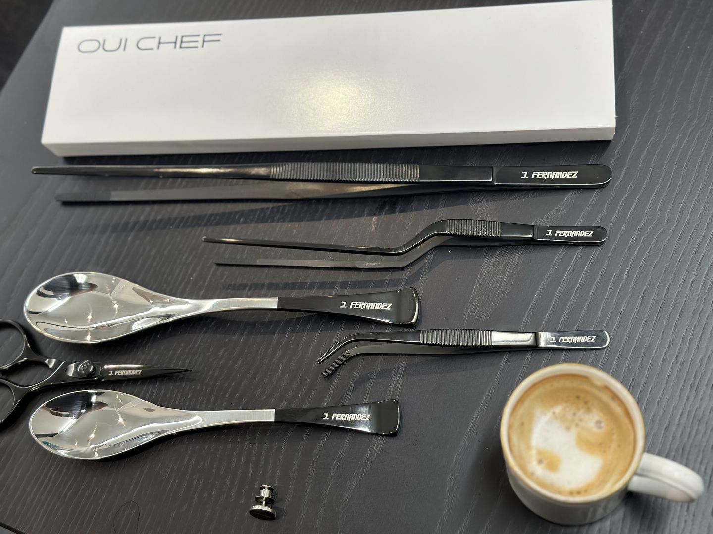 Customer photo review of HoldFast Magnetic Chef's Pin