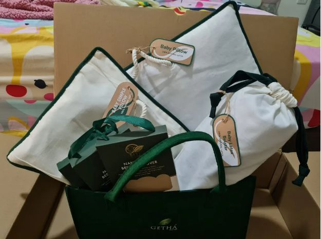 Customer photo review of Getha Baby Shower Combo Gift Set - A