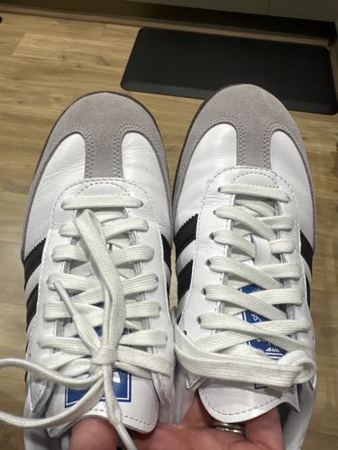 Customer photo review of Adidas Samba OG 'White Black Gum'