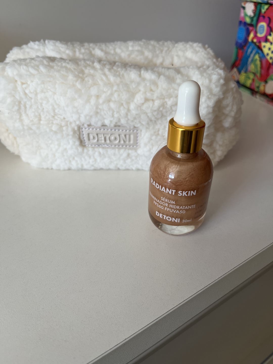 Customer photo review of RADIANT SKIN - BRONZE DROPS