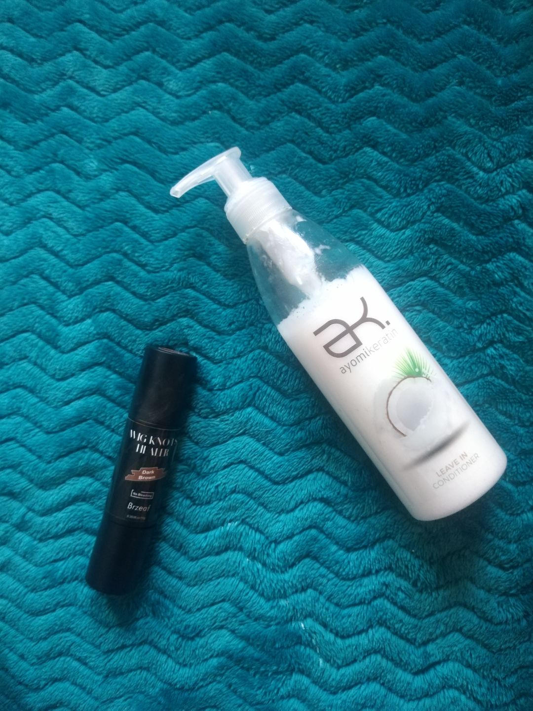 Customer photo review of Styling & Maintenance : AK Leave in Conditioner (Curl enhancer)