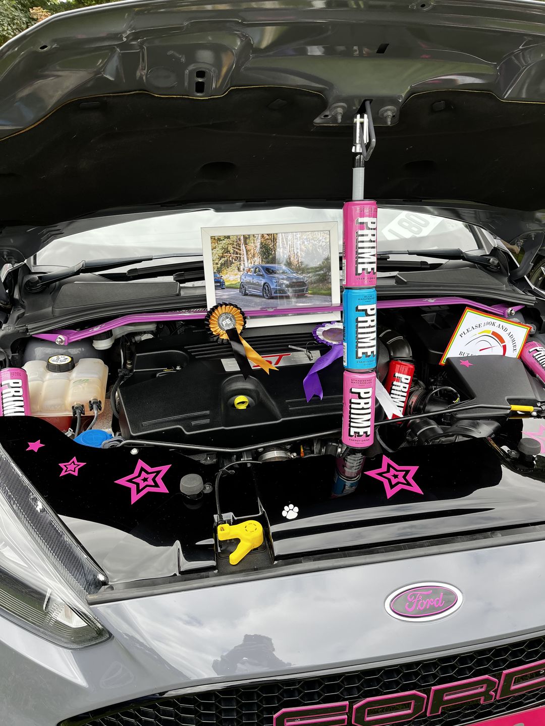 Customer photo review of Mk3.5 Focus Slam Panel Cover (various colours)
